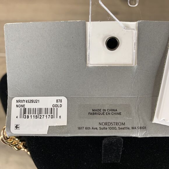 Nordstrom Rack Chain Collar Necklace Nickel Free 16 inches - Goldtone plate - Picture 4 of 7